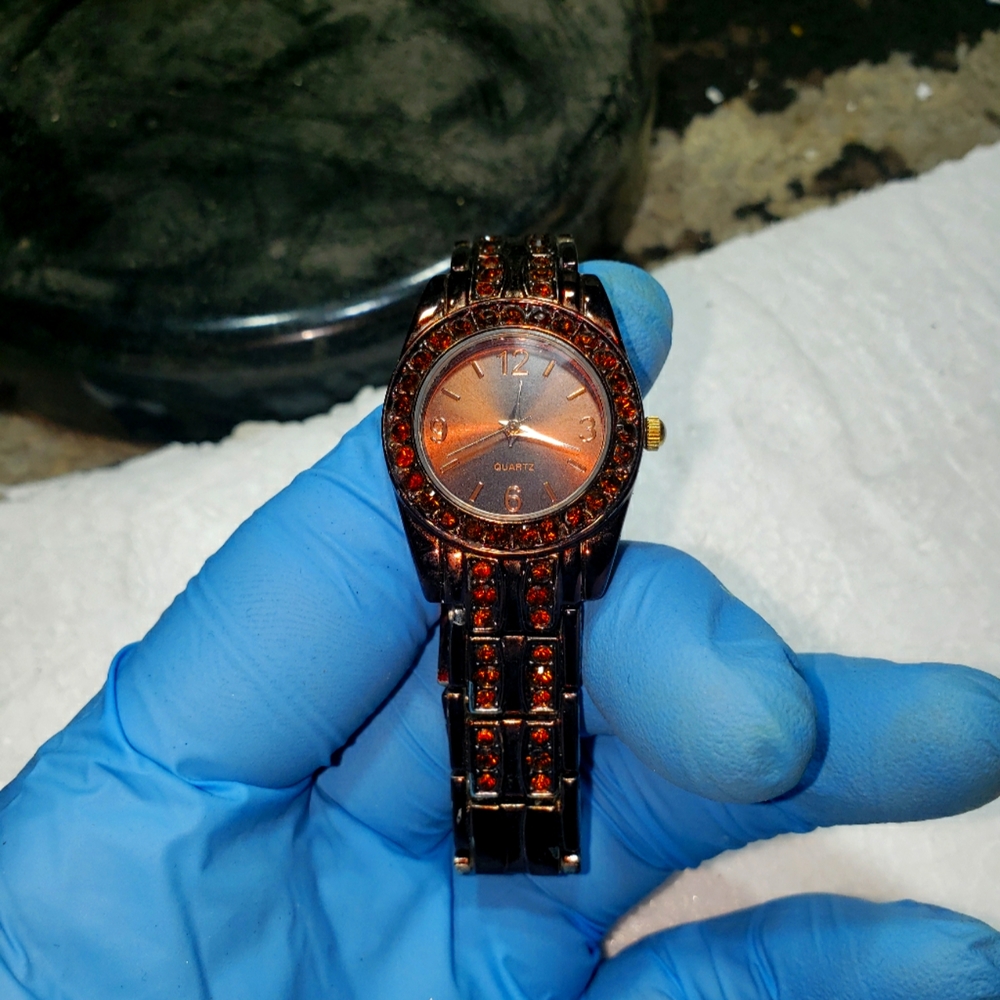 MZ. BERGER Ruby Red women's wrist watch